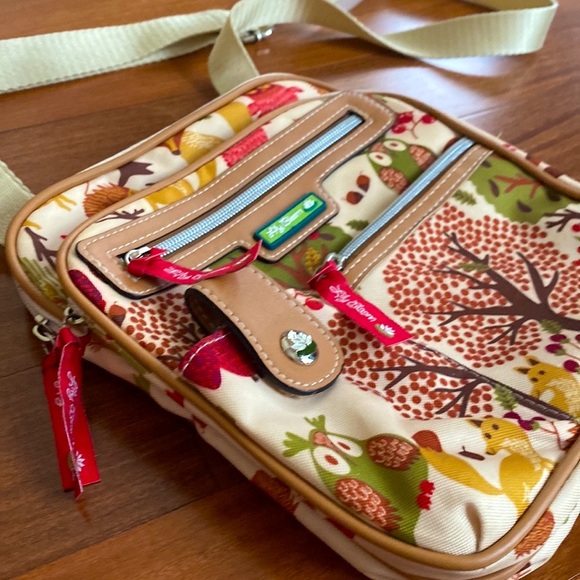 Lily Bloom Like New Cute Owl Themed Handbag/Crossbody - Picture 13 of 13